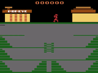 Popeye title screen for Atari 2600